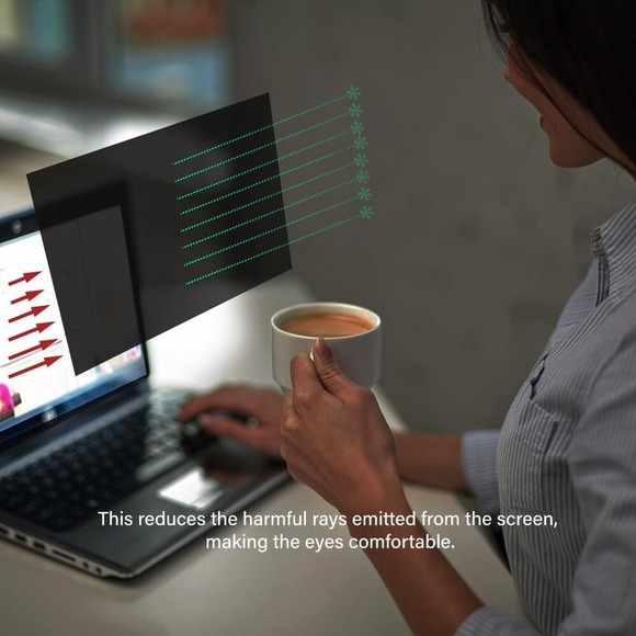 24" Privacy Screen Filter for Monitor 16:9 Anti-Glare Anti-Scratch Protector - Picture 10 of 10